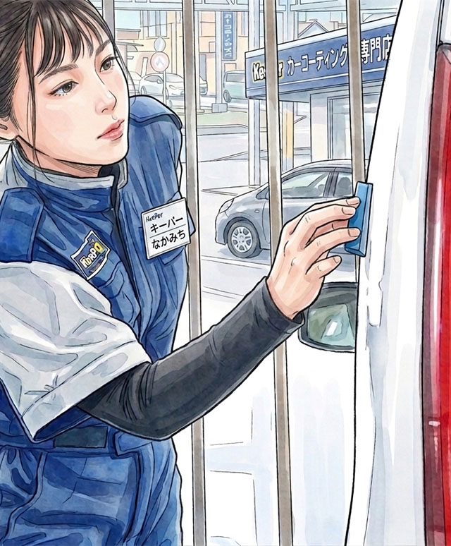 洗車の様子